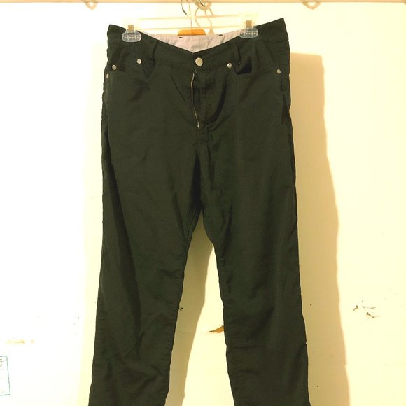 outlier slim dungarees black